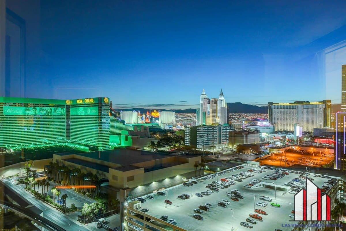 拉斯维加斯Mgm Signature 15-603 Strip View Jacuzzi Studio别墅 外观 照片